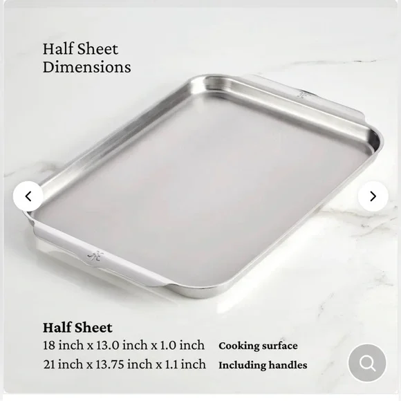 Hestan OvenBond Tri-ply Half Sheet Pan - Picture 2 of 16